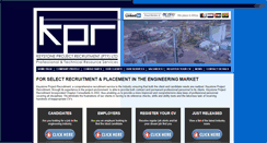 Desktop Screenshot of kpr.co.za